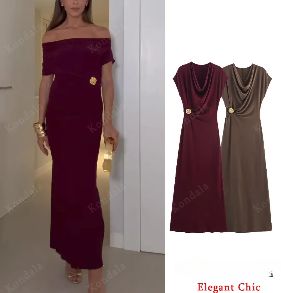 Street Fashion Fall 2025 - KONDALA elegante vestido ajustado para citas