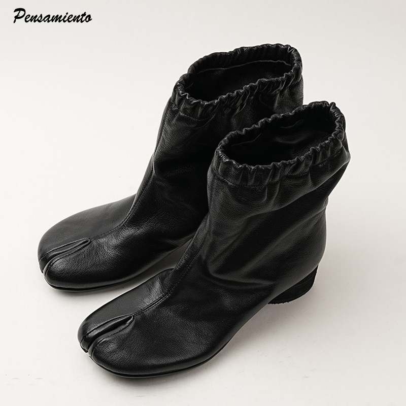 Street Fashion Rome - Botas de tobillo para mujer con