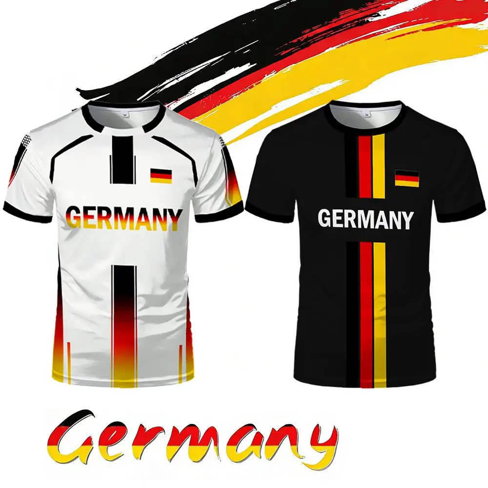 Street Fashion Germany - Camiseta Unisex con Estampado de Mapa