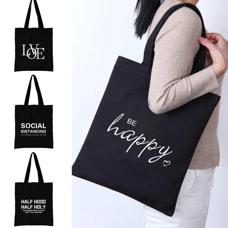 Tote Bag Canvas Print - Bolso de hombro de gran capacidad