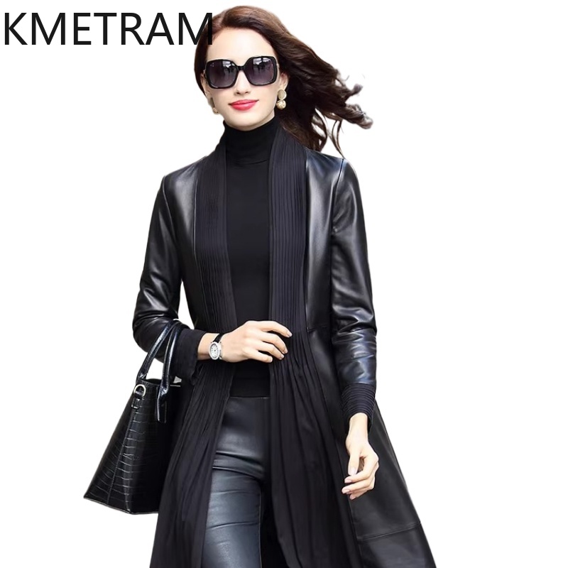 Street Fashion Fall 2025 - KMETRAM 100% chaqueta de piel de