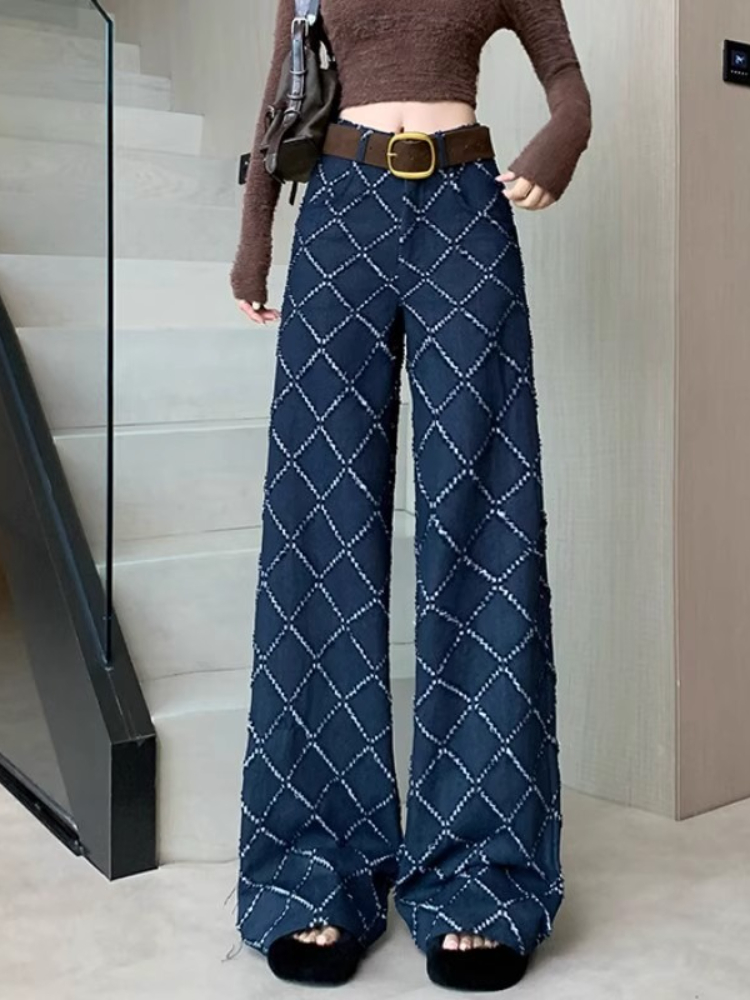 Street Fashion Fall 2025 - 2025 nuevos pantalones vaqueros Vintage de