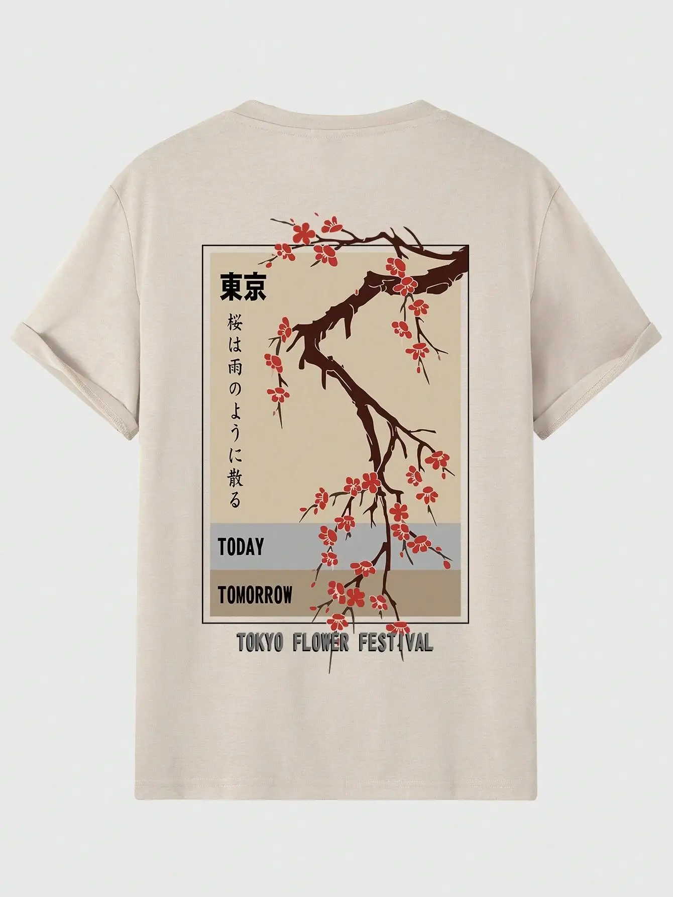 Street Fashion Tokyo - Camiseta del Festival de las flores
