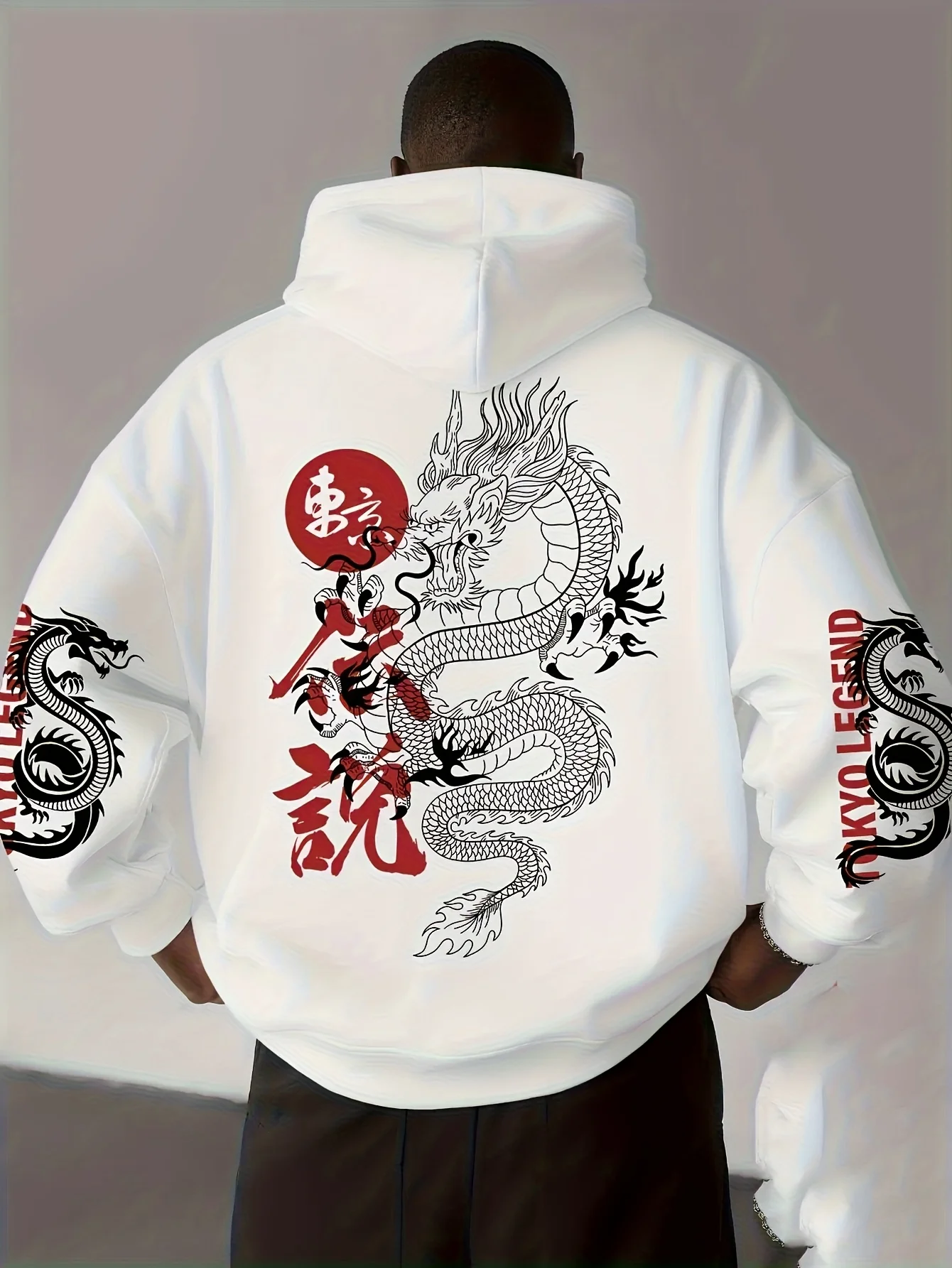 Street Fashion Tokyo - Sudadera con Capucha de Moda Urbana