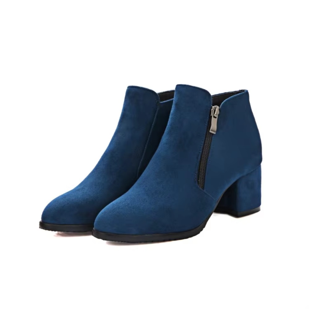Street Fashion Plus Size - Botas de mujer modernas de talla