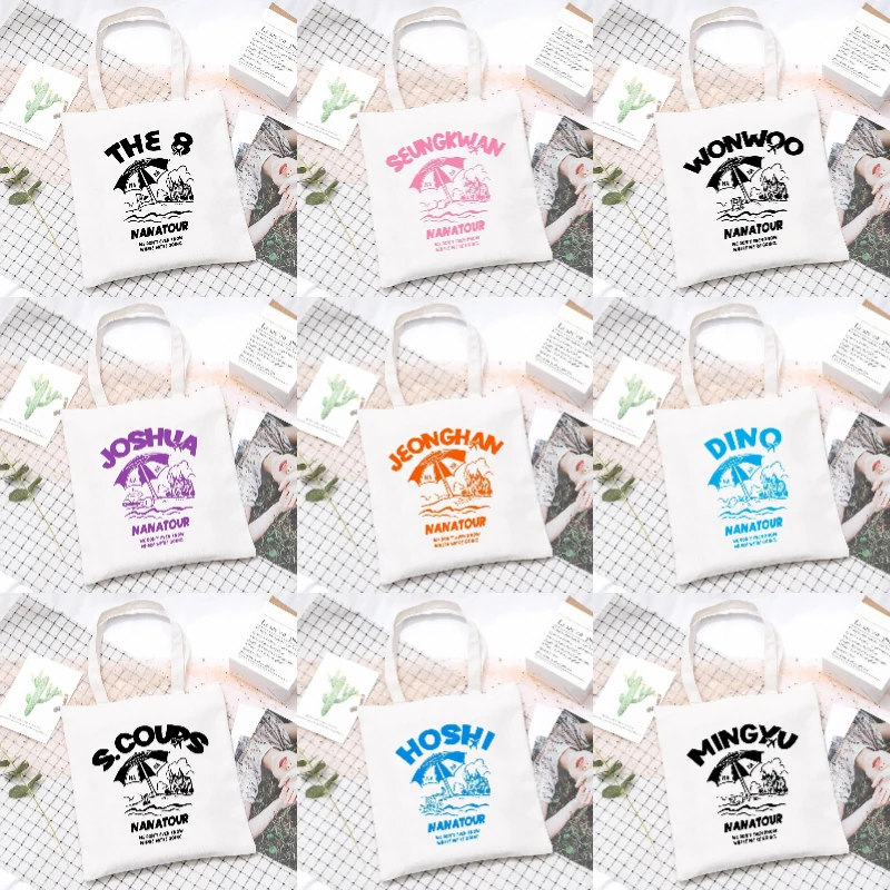 Tote Bag Canvas Print - Bolso de hombro Kpop Nanatour, bolso