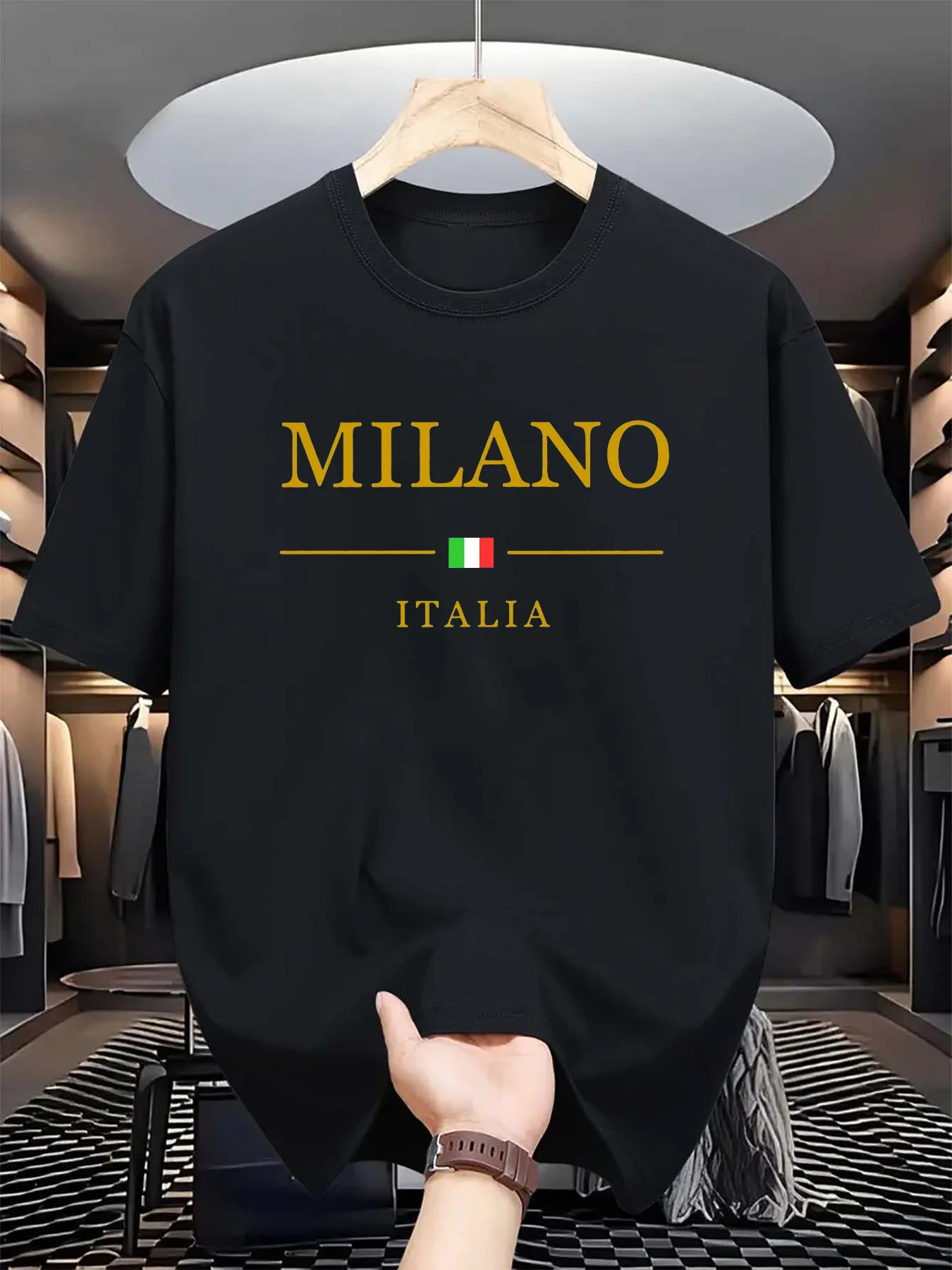 Street Fashion Of Milan - Camiseta de verano con estampado 3d