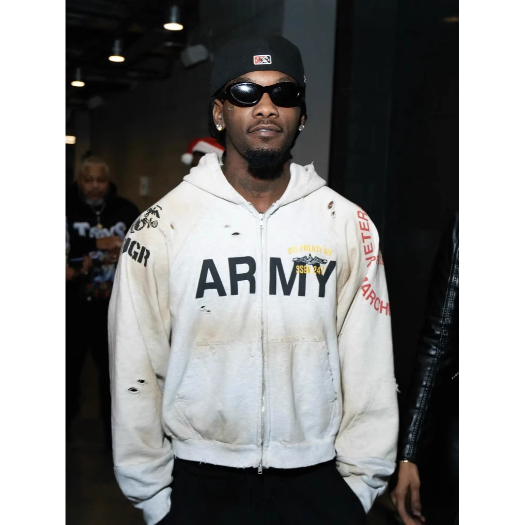 Street Fashion Zip Up Hoodie - Firmranch moda coreana hacer viejas chaquetas