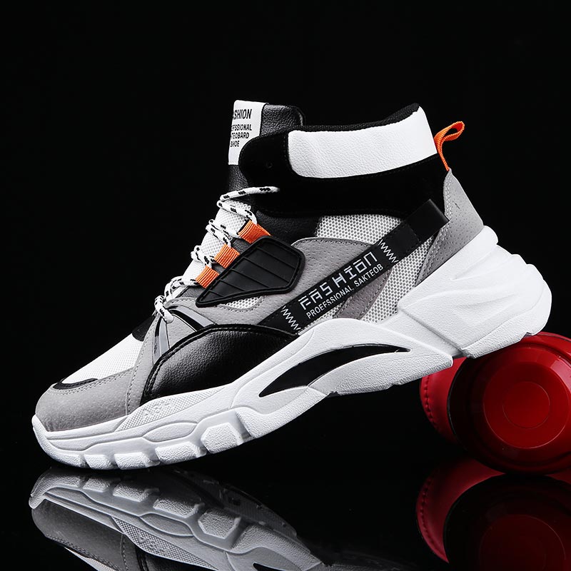 Street Fashion Vietnam - Hightop-Zapatillas deportivas de verano para hombre,