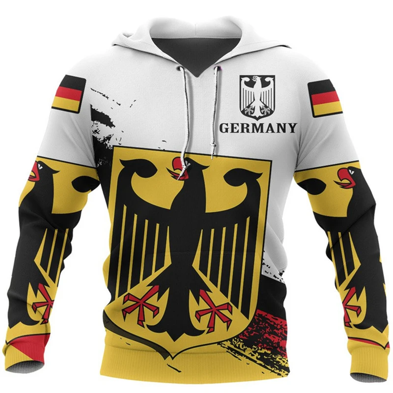 Street Fashion Germany - Sudadera con Capucha con Diseño de