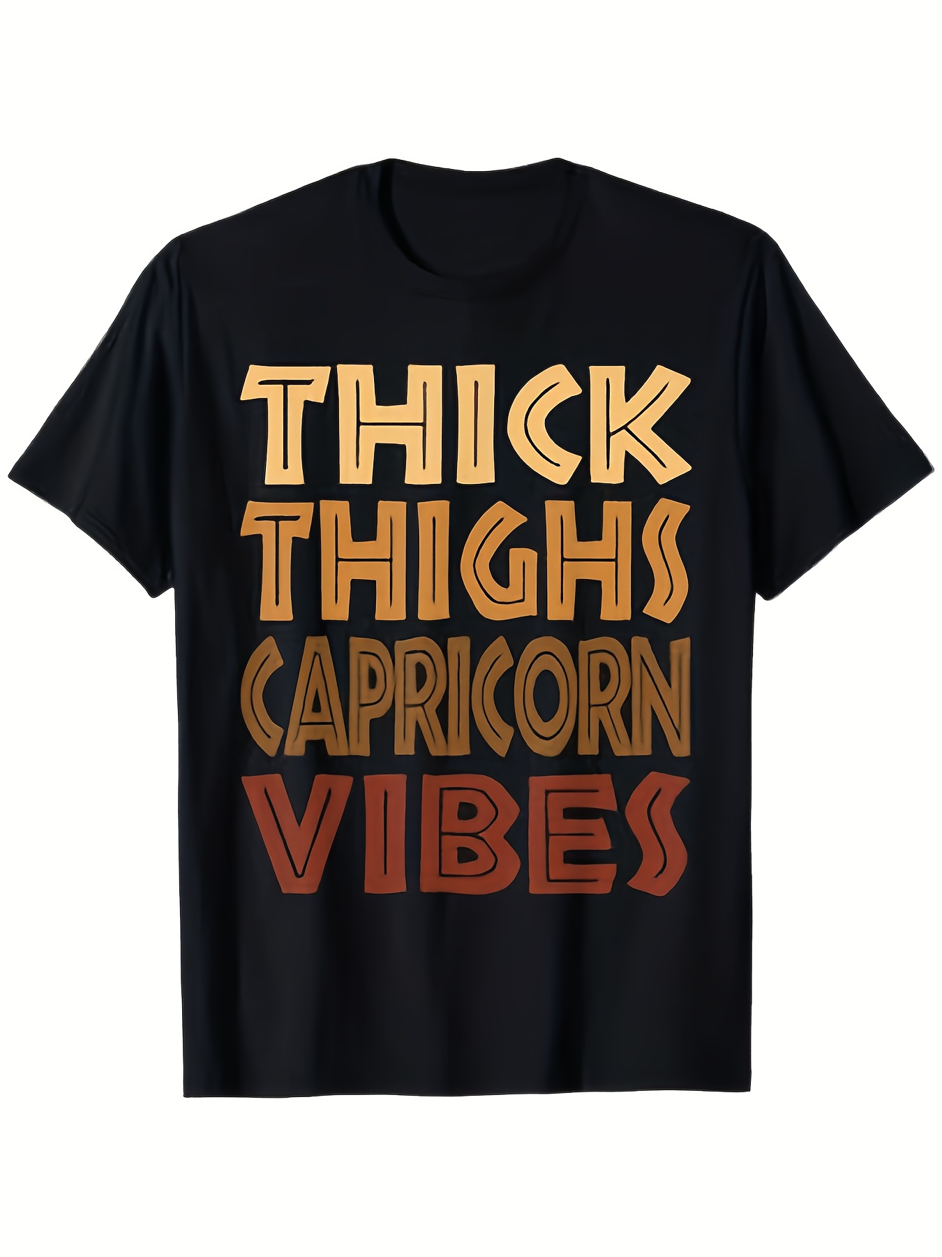 Street Fashion Vibes - Camiseta Capricorn Vibes para hombre, 100%