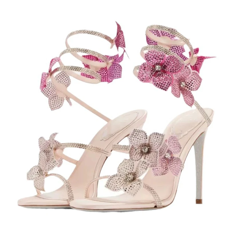 Street Fashion Lady - Eilyken, sandalias sexis de tacón alto