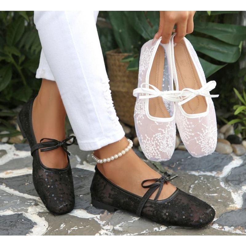 Street Fashion Rome - Zapatos Planos de Mujer con Cordones