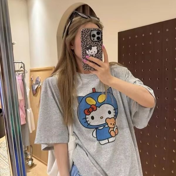 Street Fashion Tshirt - Camiseta de manga corta con estampado