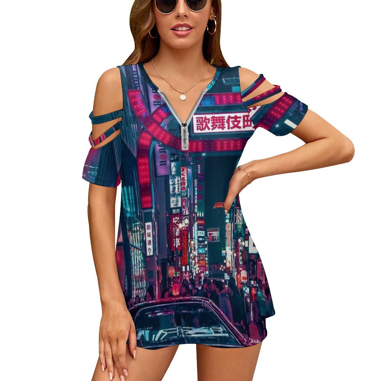 Street Fashion Tokyo - Camiseta Tokyo Street para mujer, nueva