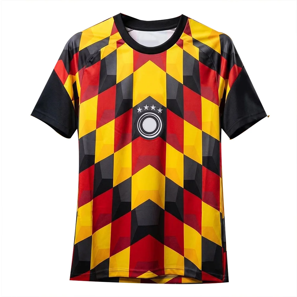 Street Fashion Germany - Camiseta de Fútbol Unisex Alemania Negra