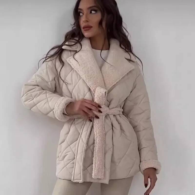 Chaqueta Elegante Acolchada co - Street Fashion Fall 2025 reseña y precio