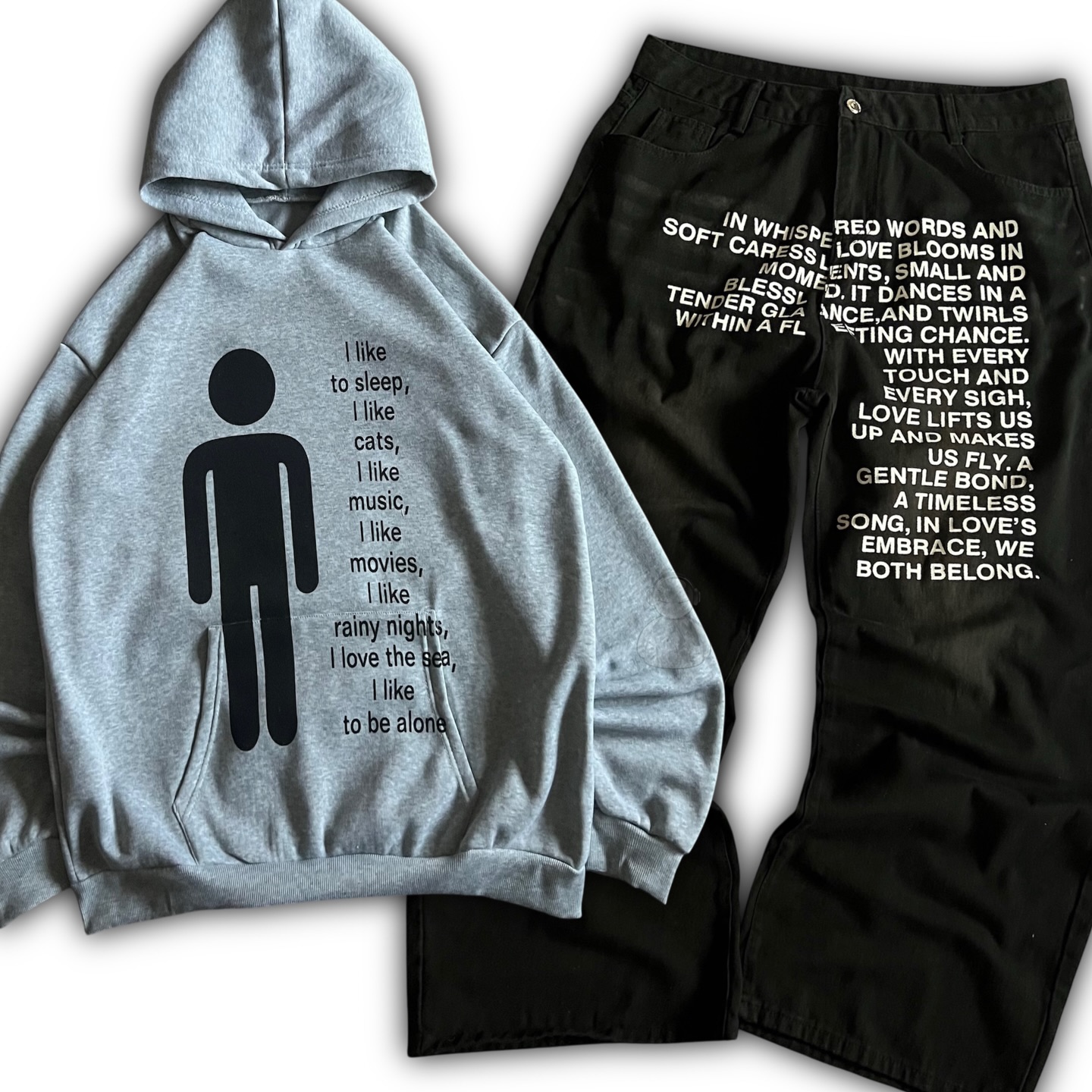 Conjuntos de Sudadera con Capu - Street Fashion Y2K reseña y precio