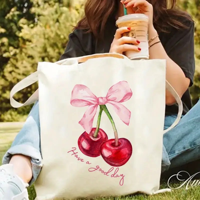 Bolso de mano de lona con dise - Tote Bag Canvas Print reseña y precio