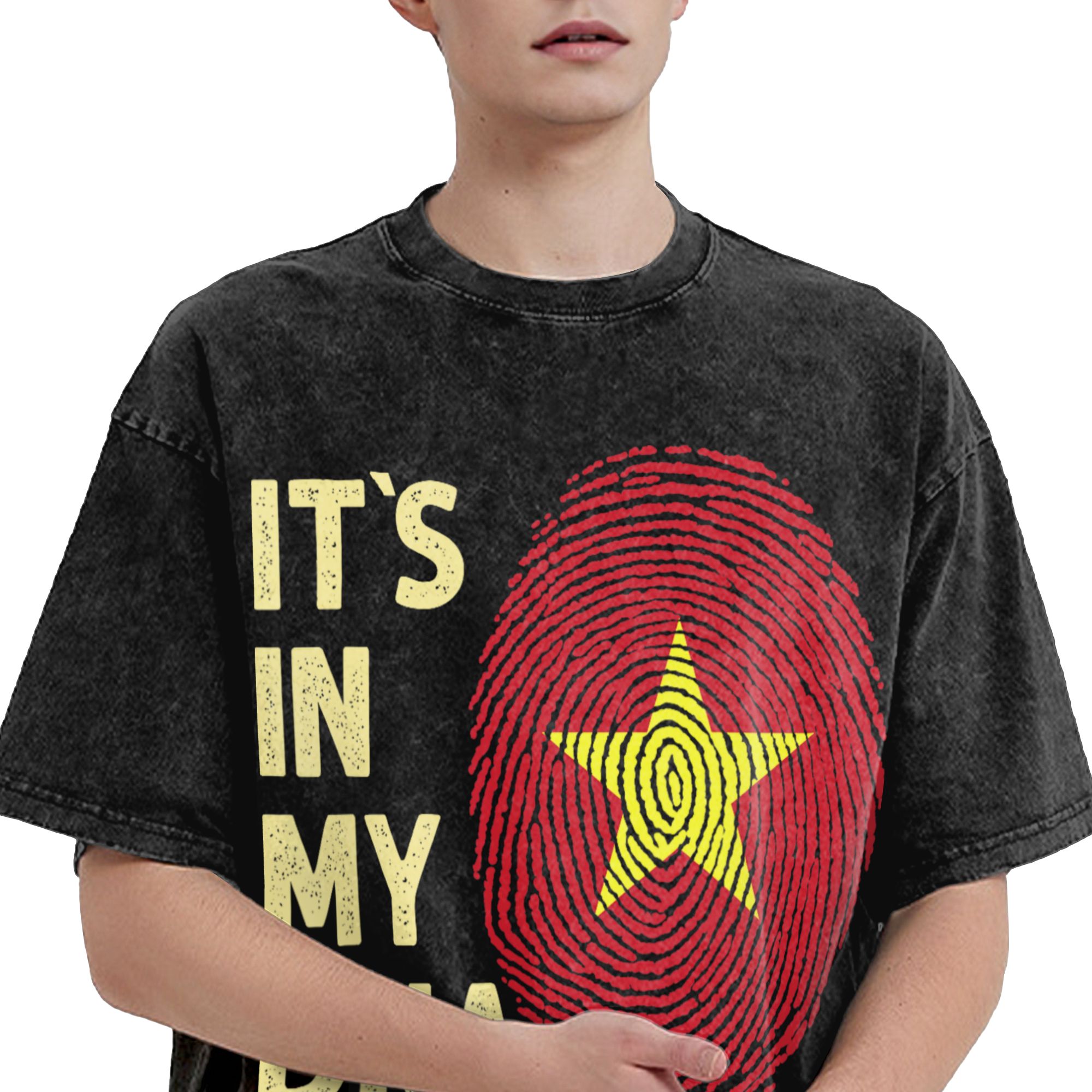 Camisetas con la Bandera de Vi - Street Fashion Vietnam reseña y precio