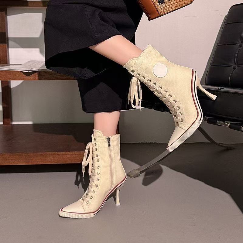 Zapatos de tacón alto de diseñ - Street Fashion Y2K reseña y precio