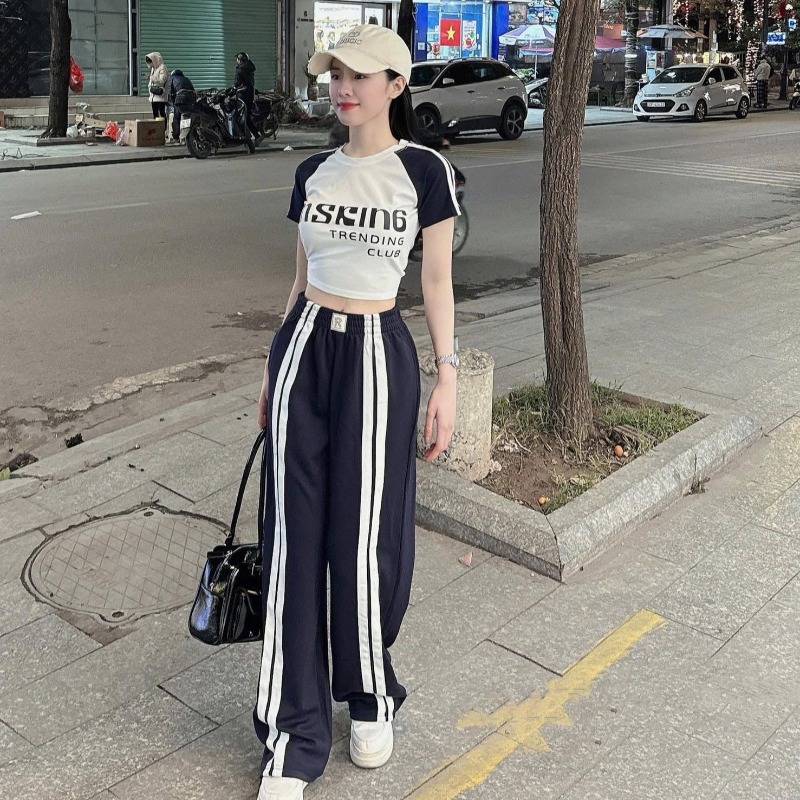 Conjunto de Dos Piezas de Moda - Street Fashion Tshirt reseña y precio