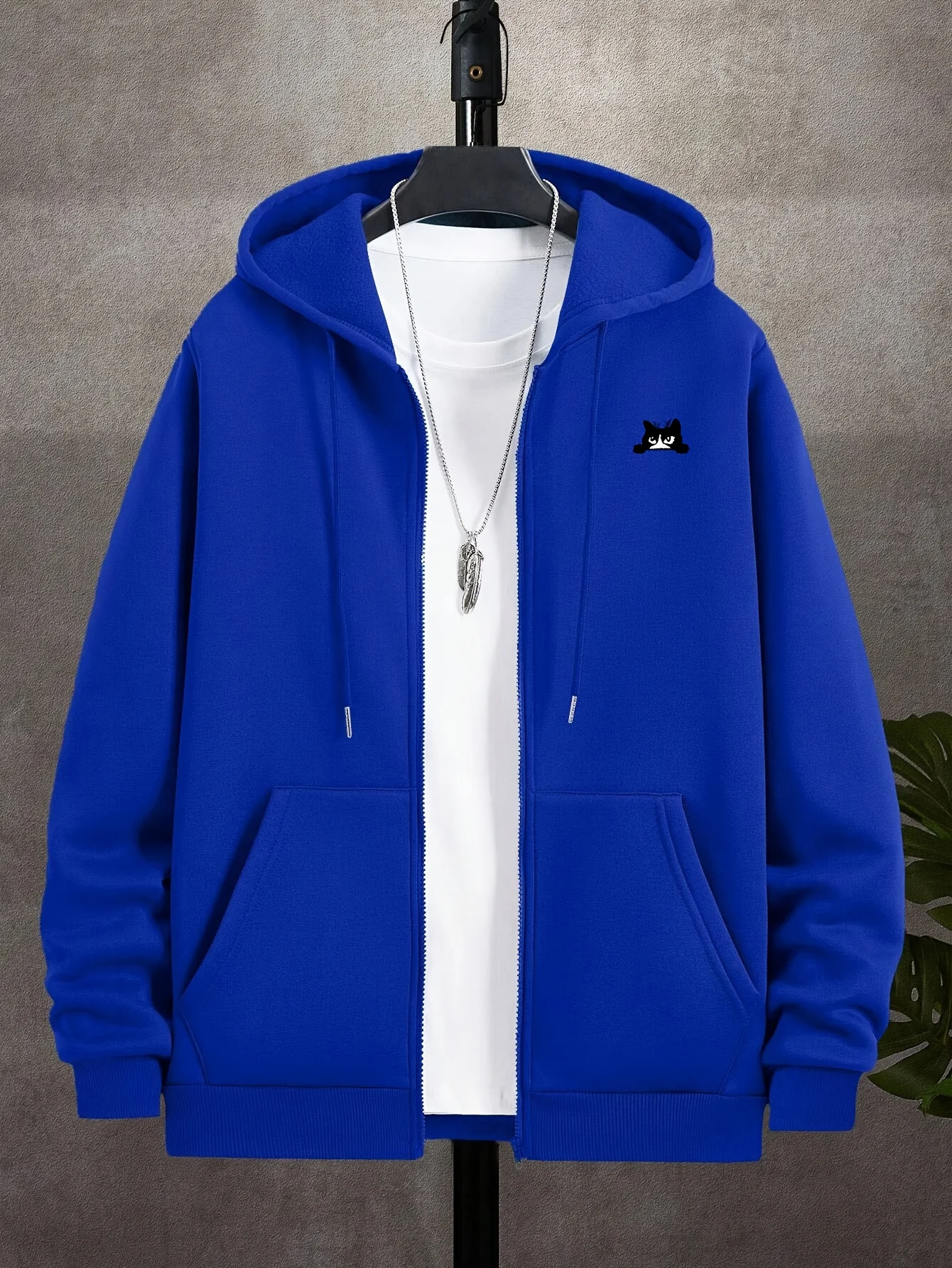 Sudadera con capucha The High  - Street Fashion Zip Up Hoodie reseña y precio
