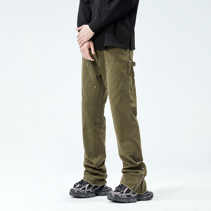 Pantalones Cargo con Cierre pa - Street Fashion Vibes reseña y precio