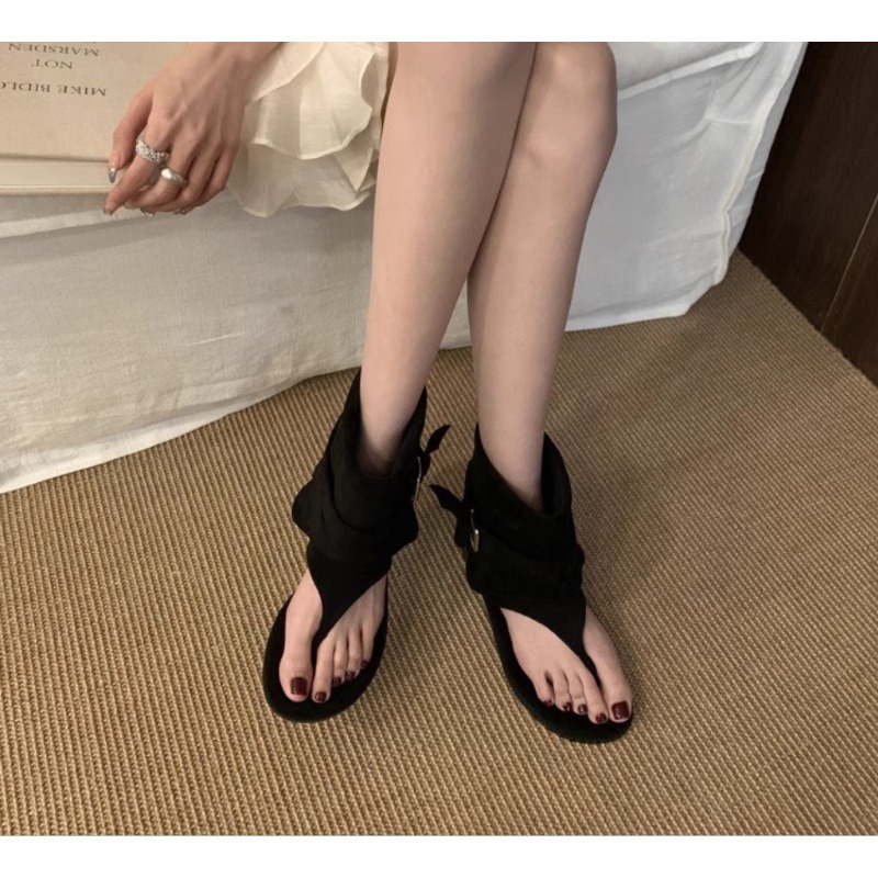 Sandalias Planas con Punta Des - Street Fashion Rome reseña y precio