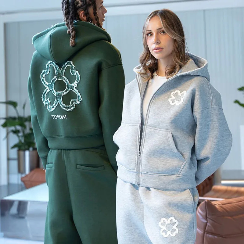 Conjunto de Sudadera con Capuc - Street Fashion Y2K reseña y precio