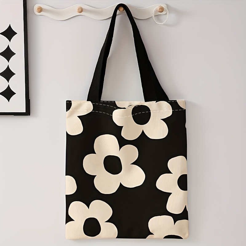 Bolso tote con estampado de fl - Tote Bag Canvas Print reseña y precio