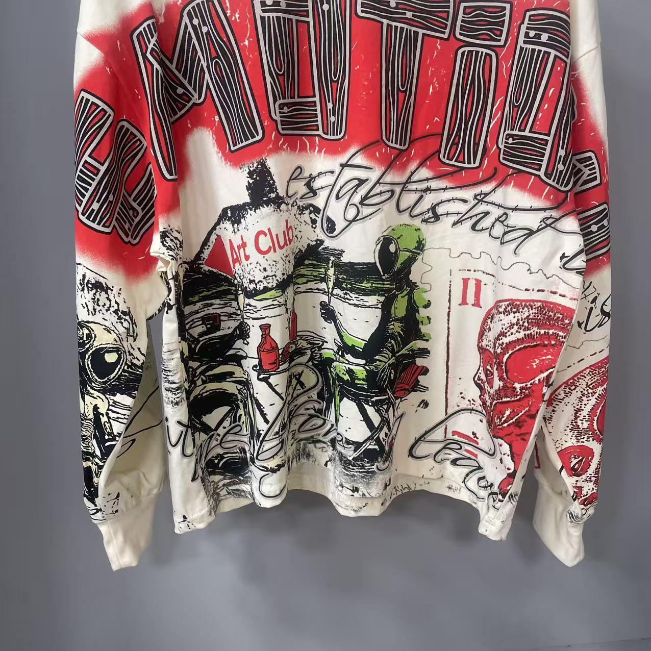Camiseta de manga larga MIXED- - Street Fashion Tshirt reseña y precio