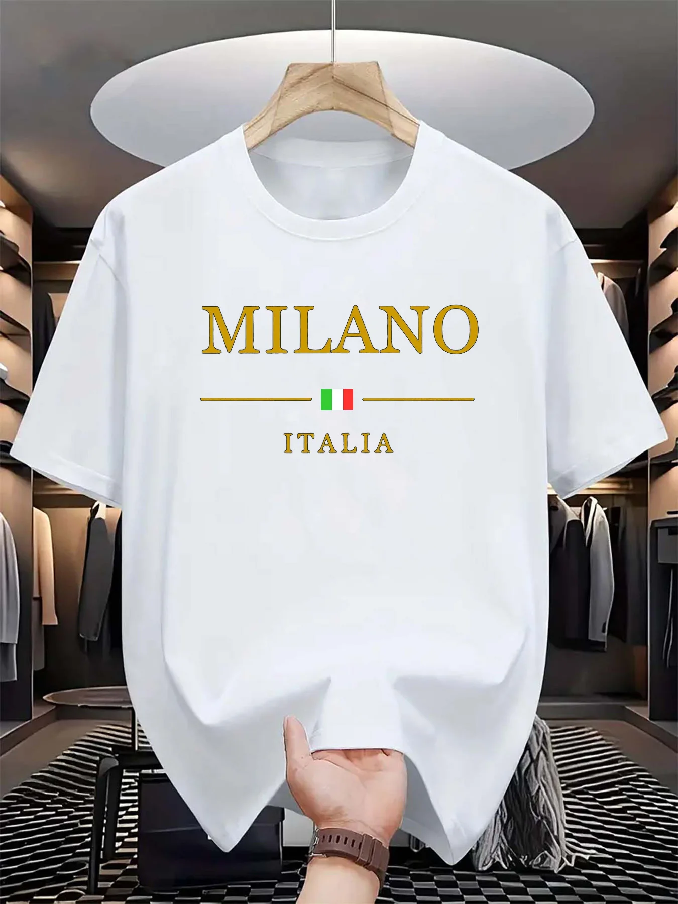 Camiseta de verano con estampa - Street Fashion Of Milan reseña y precio