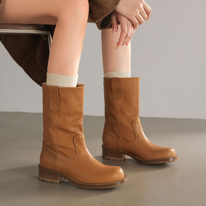 Nuevas Botas de Tobillo de Pie - Street Fashion Rome reseña y precio