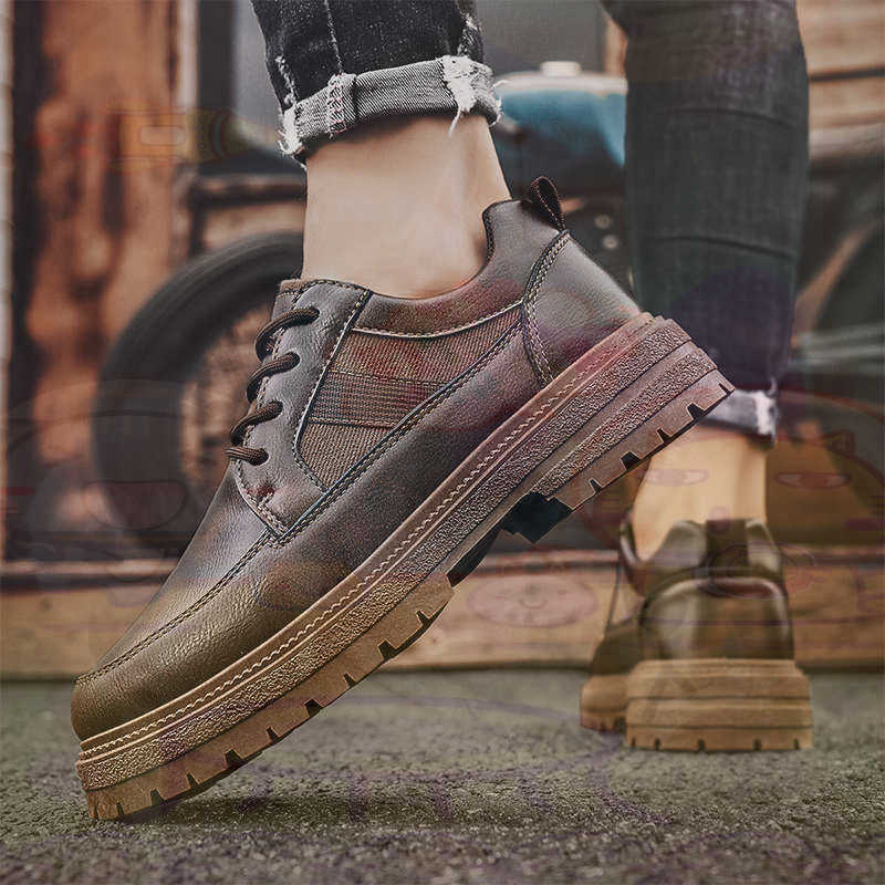 Zapatillas deportivas de cuero - Street Fashion Vietnam reseña y precio