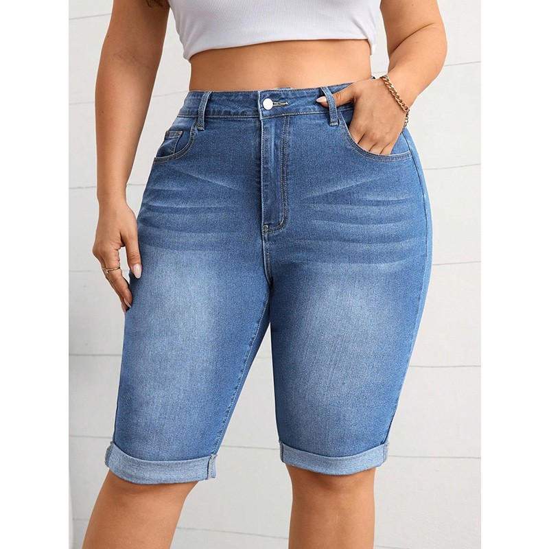 Benuynffy Jeans de mezclilla e - Street Fashion Plus Size reseña y precio