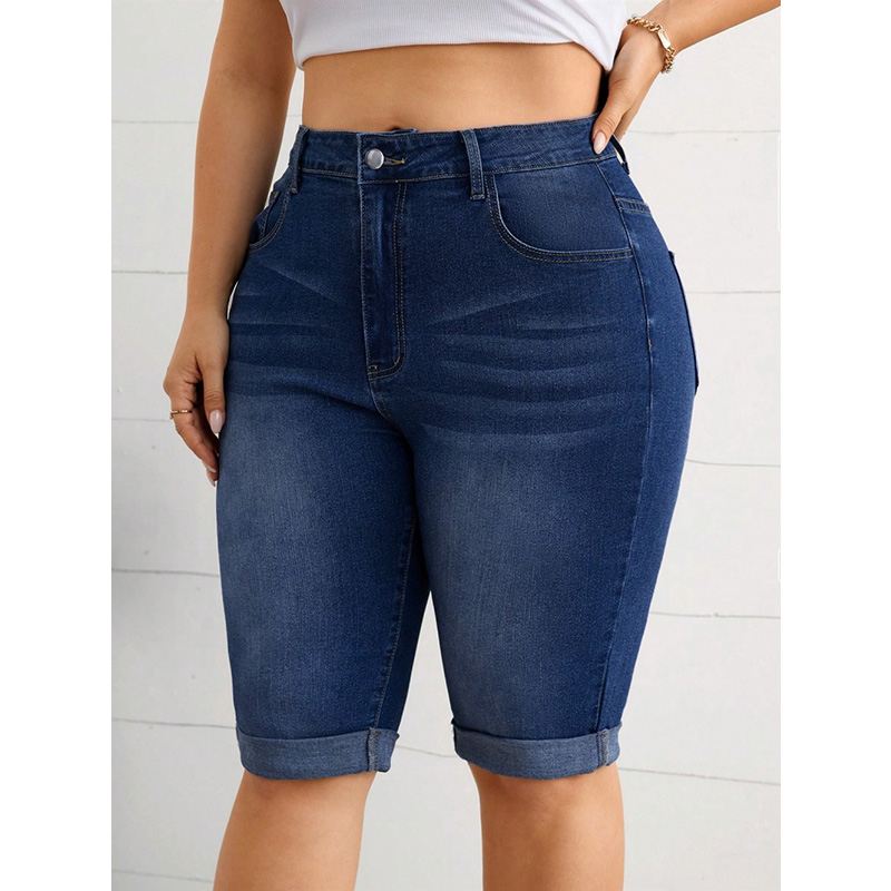 Benuynffy Jeans de mezclilla e - Street Fashion Plus Size reseña y precio