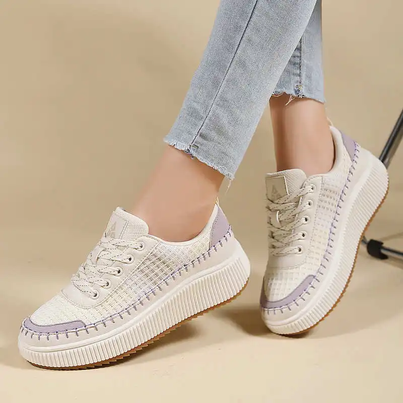 Zapatos marrones para mujer, b - Street Fashion Vietnam reseña y precio