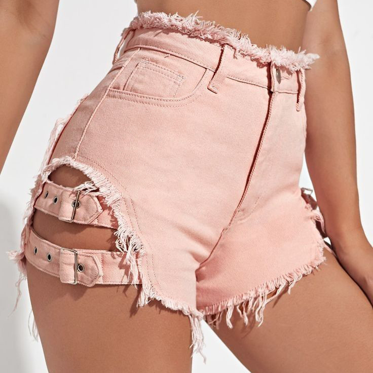 Shorts de mezclilla de cintura - Street Fashion Jeans reseña y precio