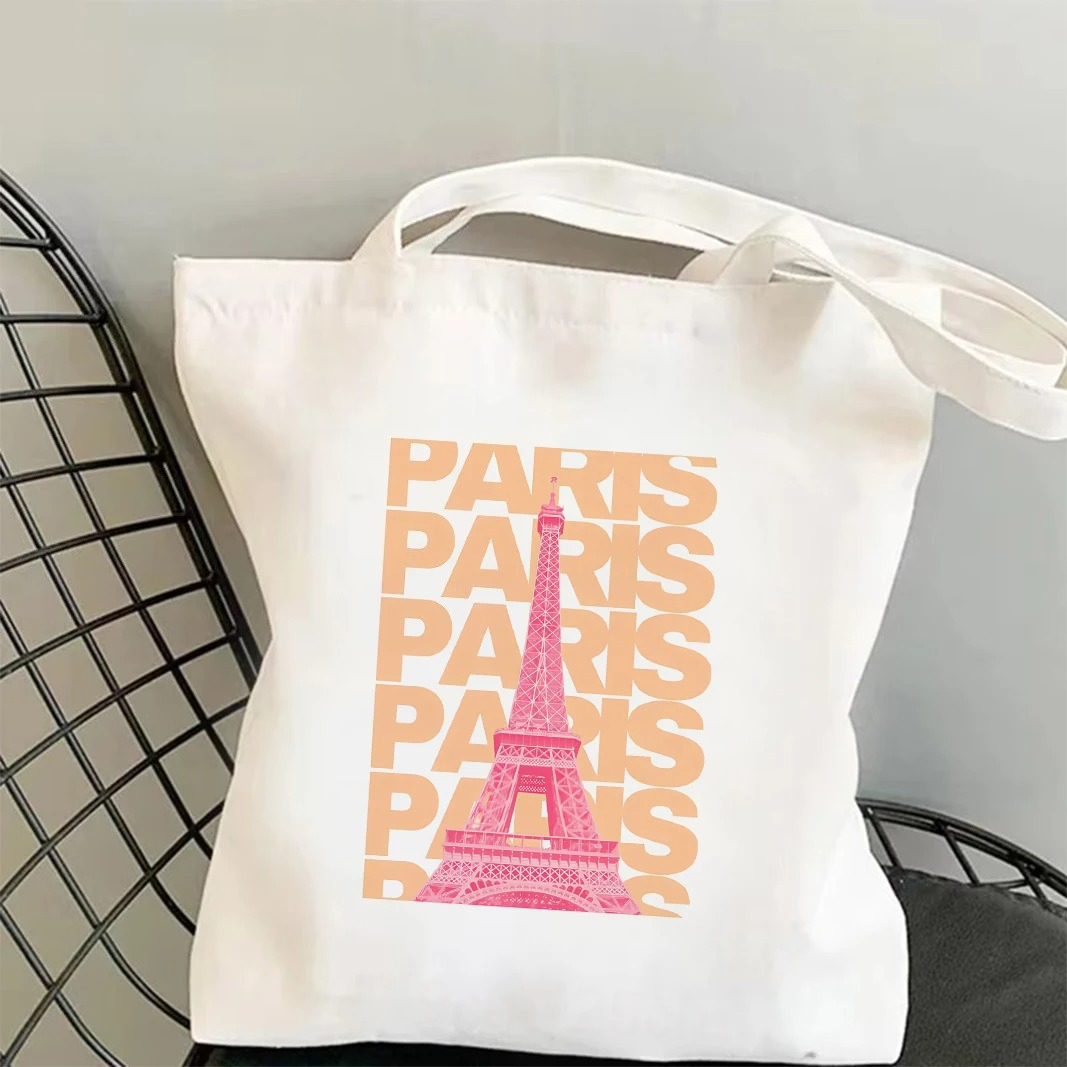 Bolso de mano con gráfico de l - Tote Bag Canvas Print reseña y precio