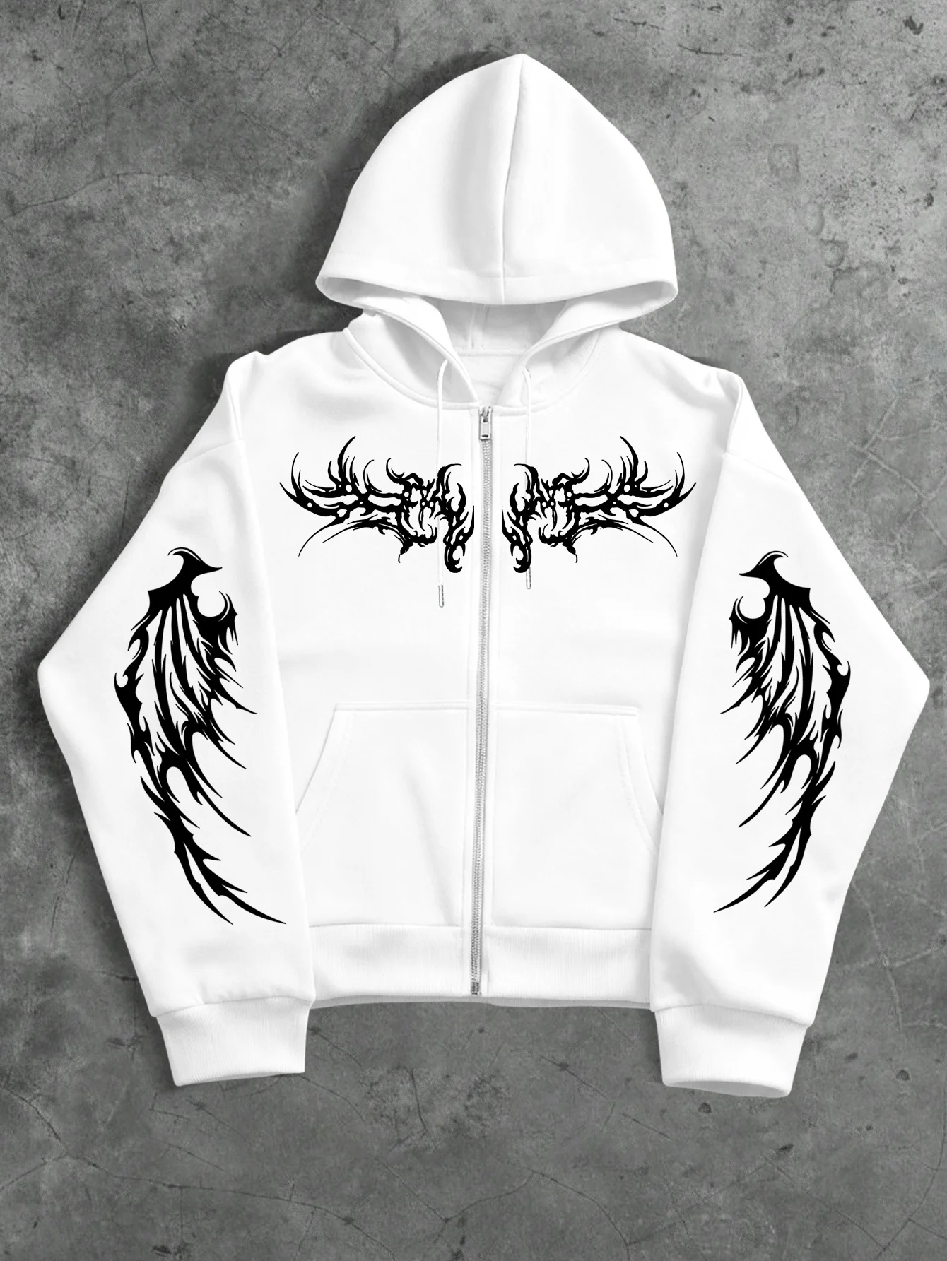Sudadera con capucha The High  - Street Fashion Zip Up Hoodie reseña y precio