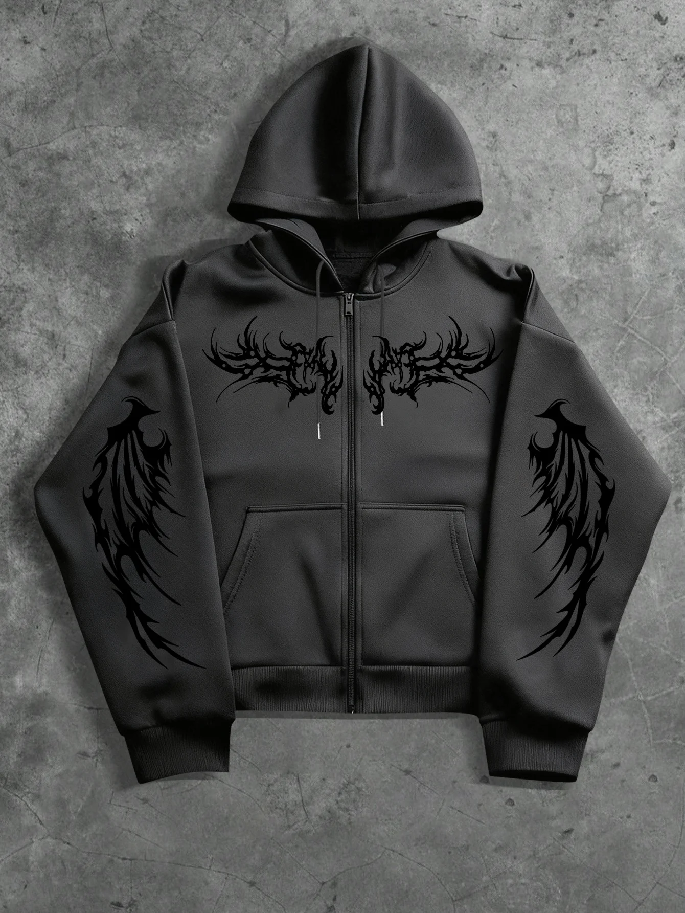 Sudadera con capucha The High  - Street Fashion Zip Up Hoodie reseña y precio