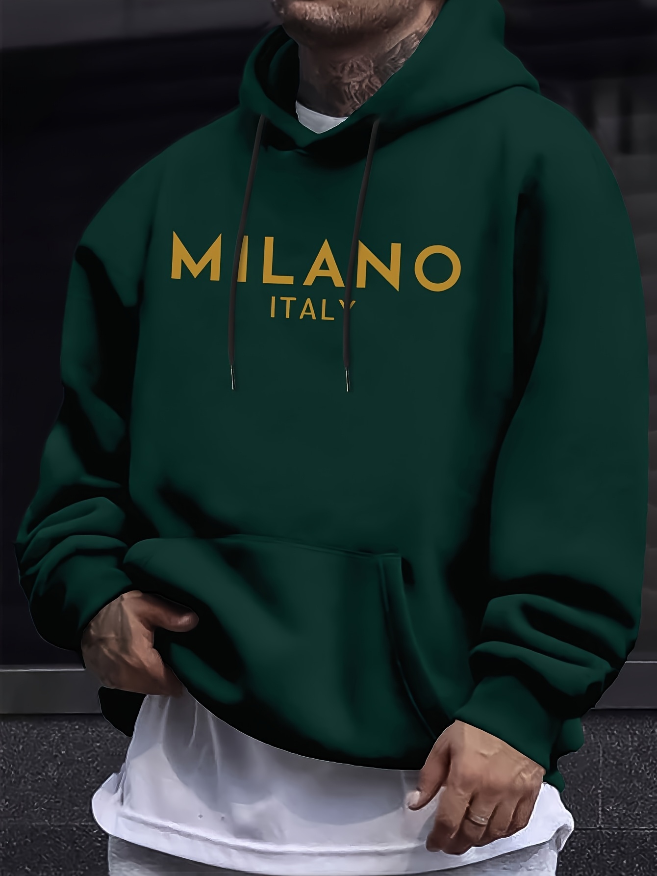 Sudadera con Capucha Milan Let - Street Fashion Of Milan reseña y precio