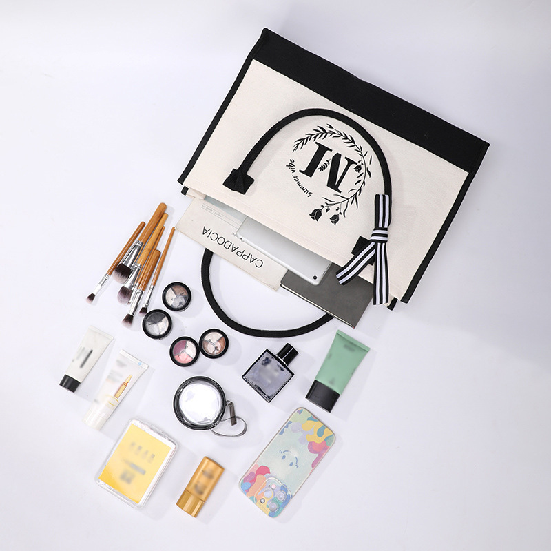 Bolso de mano de cuero con est - Tote Bag Canvas Print reseña y precio