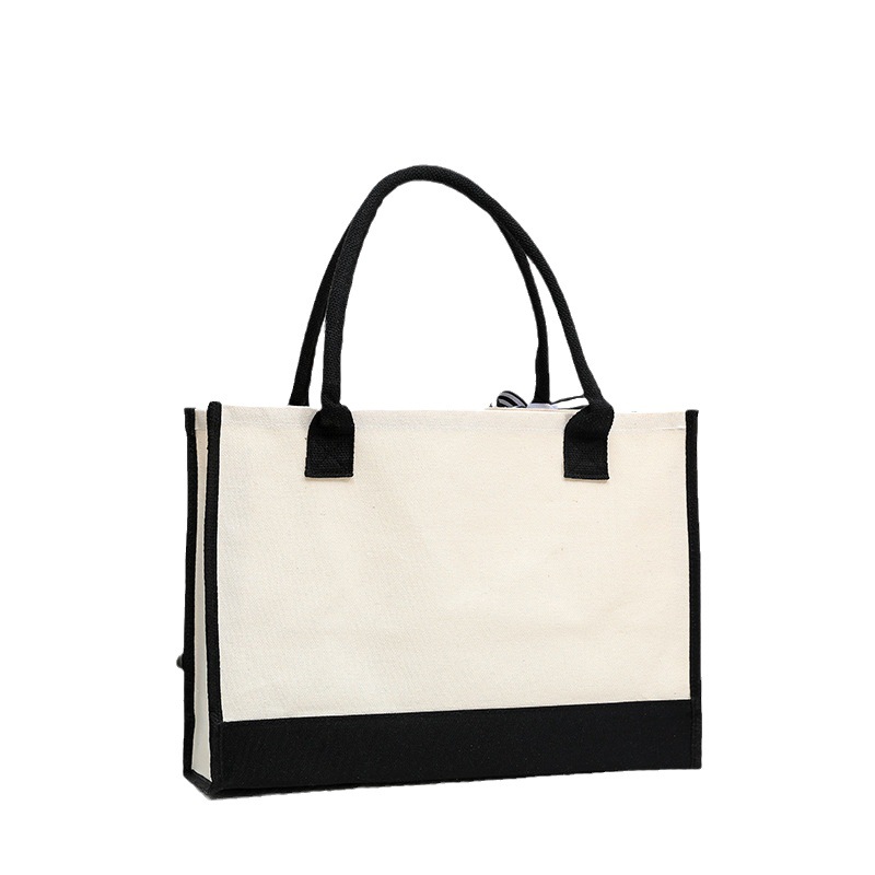 Bolso de mano de cuero con est - Tote Bag Canvas Print reseña y precio