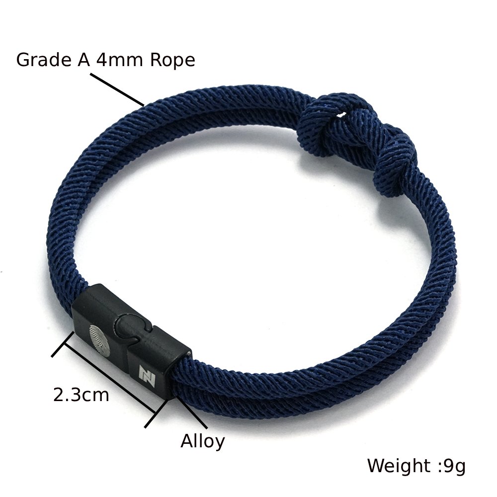 Pulsera de Cuerda para Hombre  - Street Fashion Of Milan reseña y precio