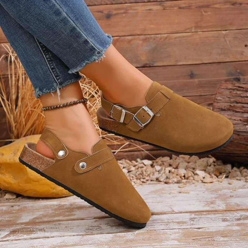Sandalias de playa de cuero de - Street Fashion Lady reseña y precio