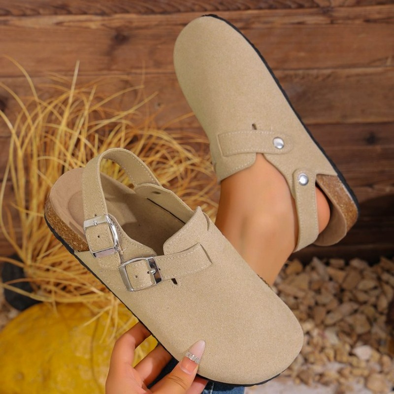 Sandalias de playa de cuero de - Street Fashion Lady reseña y precio