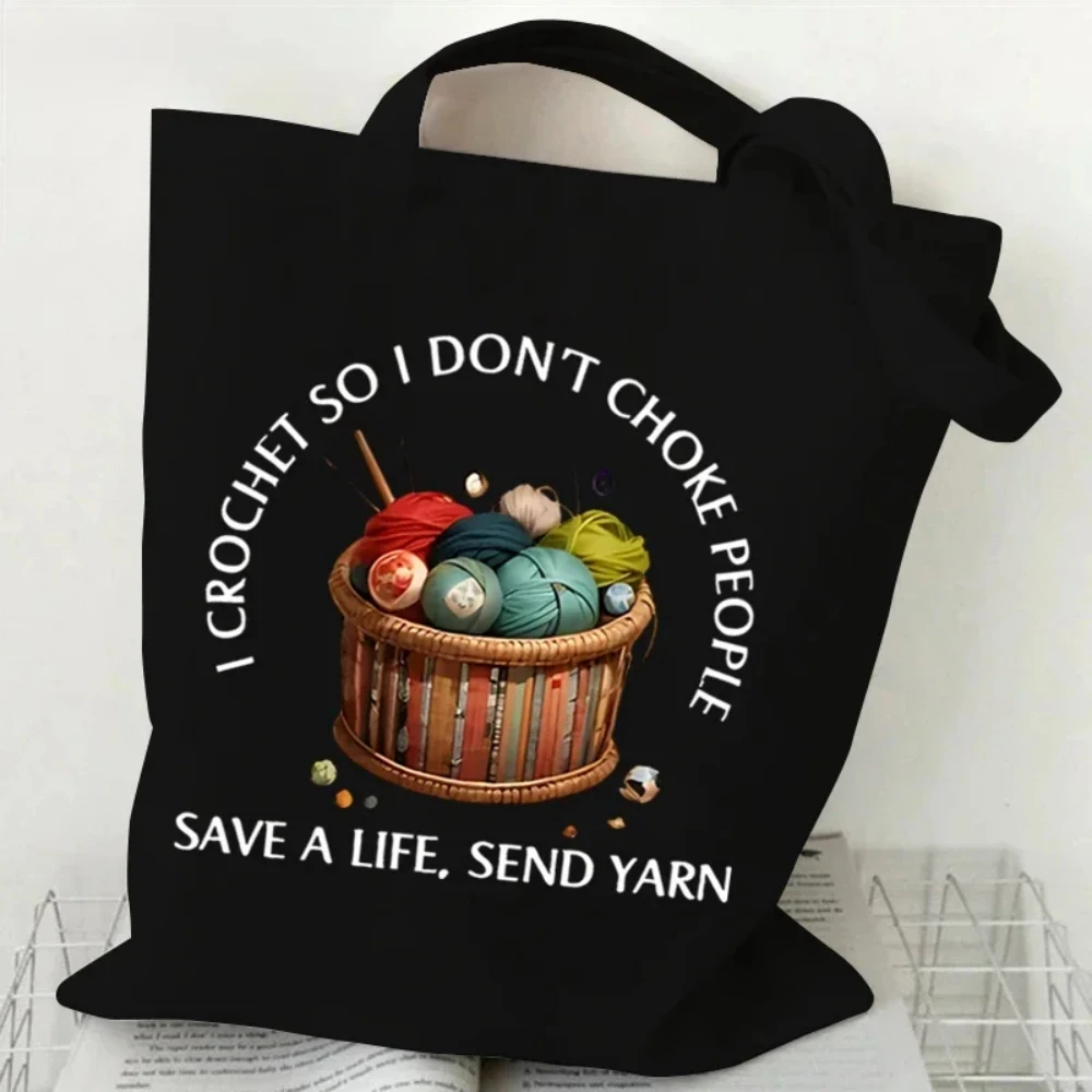 Bolso clásico de punto con bol - Tote Bag Canvas Print reseña y precio