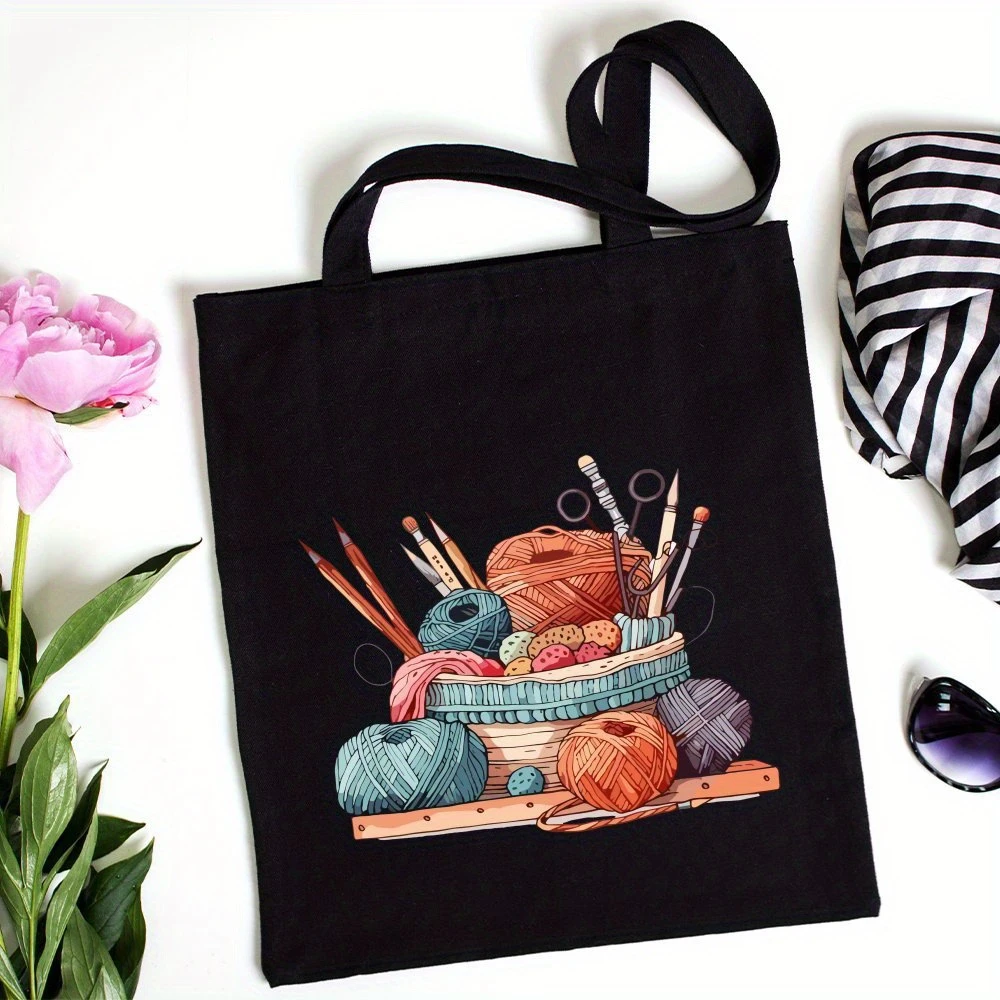 Bolso clásico de punto con bol - Tote Bag Canvas Print reseña y precio
